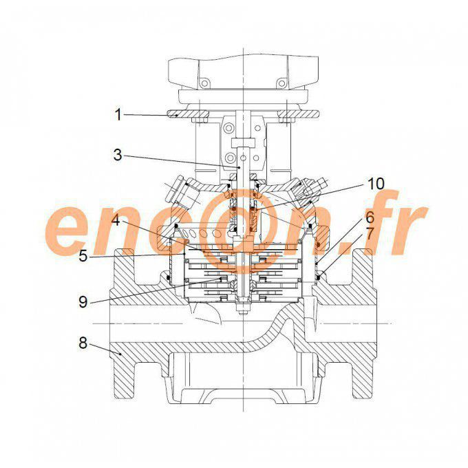 Garniture mécanique de pompe Grundfos CR 30 et CRN 30