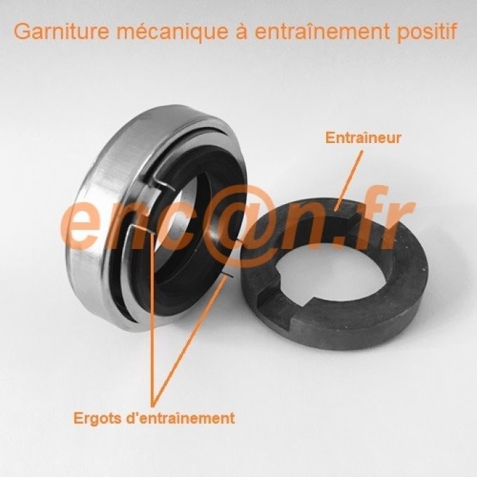 Garniture mécanique de pompe BODIN FP VLV 120