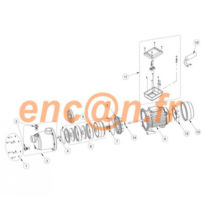 Pièces détachées de surpresseur PENTAIR Boost-Rite R111P3730 - ZBR12190