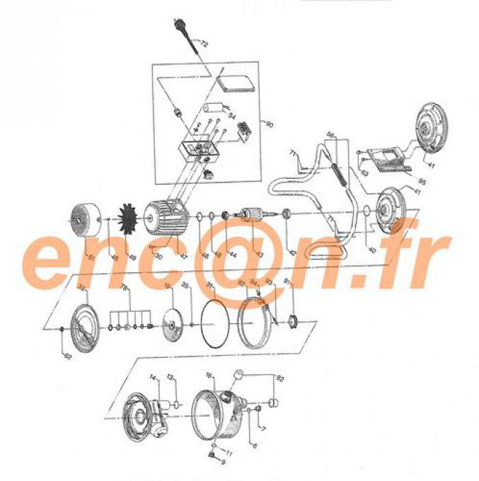 Pièces détachées de pompe Grundfos JP5 BOOSTER (96768182)