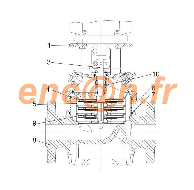 Pièces détachées de pompes Grundfos CR(E)1 - CRN(E)1 - CRI(E)1 - 96441878 - 96455087