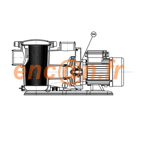 Garniture mécanique de pompe Oclair SPS 150-1T