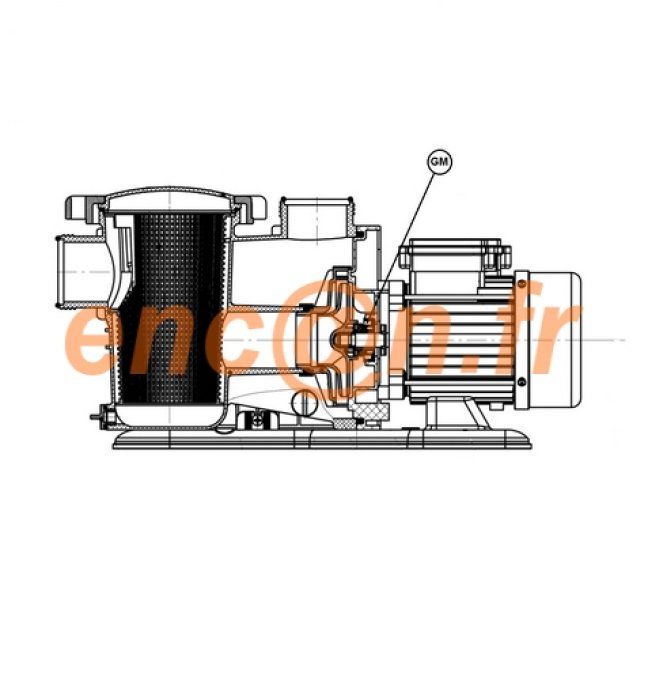 Garniture mécanique de pompe Oclair SPS 150-1T