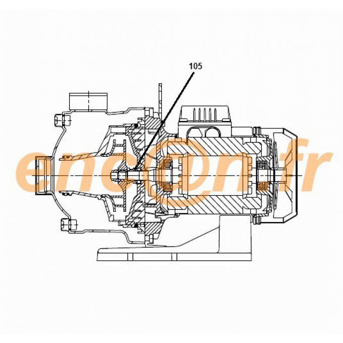 Pièces détachées de pompe surpresseur  Grundfos AC 15, AC 20, AC 25, et AC 30 (97637299-97637300)