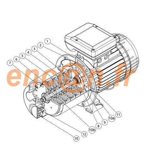 Garniture mécanique de pompe PENTAIR Multi EVO