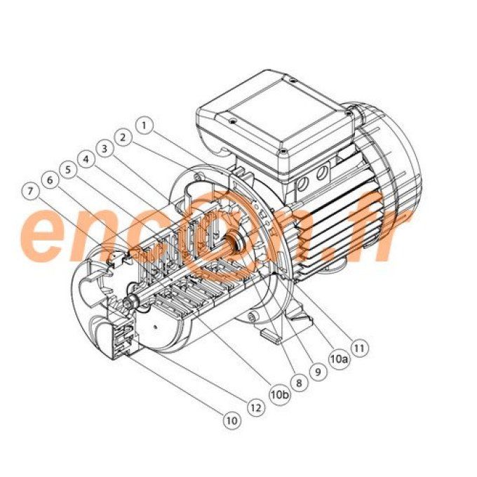 Pièces détachées de pompe surpresseur PENTAIR Multi EVO - ZBR25620