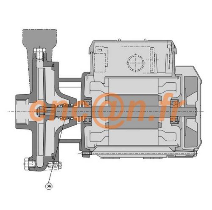 Pièces détachées de pompe TF MARINE TC 41 et TC 41/1