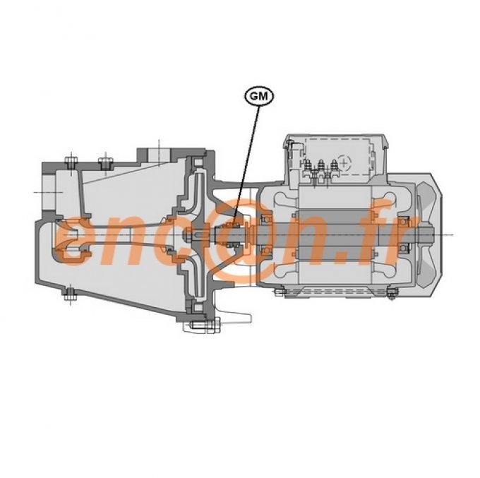 Garniture mécanique de pompe Calpeda NG et NGM série 3 - 4 - 5 - 6 et 7