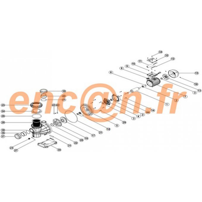 Pièces détachées  de pompe ESPA Silver (8000074583)