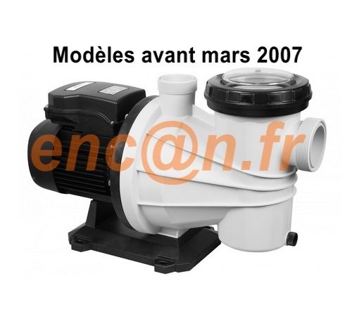 Garniture mécanique de pompe Waterair P (modèles avant mars 2007)